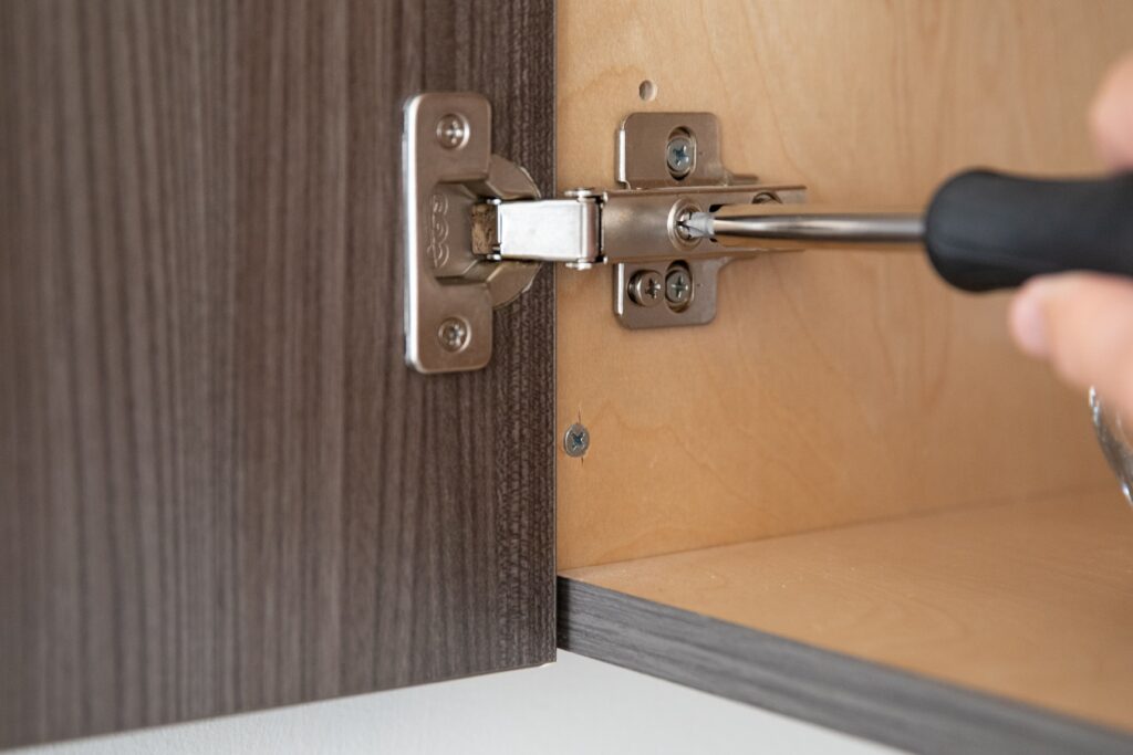 How to Replace Broken Cabinet Hinges: