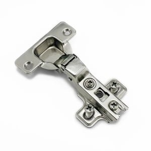 Wholesale Iron Normal Two way Hinge With Euro-Screw 2-Hole Base Slide-on
