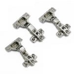 Wholesale Iron Normal Two way Hinge With Euro-Screw 2-Hole Base Slide-on