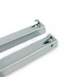 2-fold under mount soft closing drawer slide (with 1D handle)