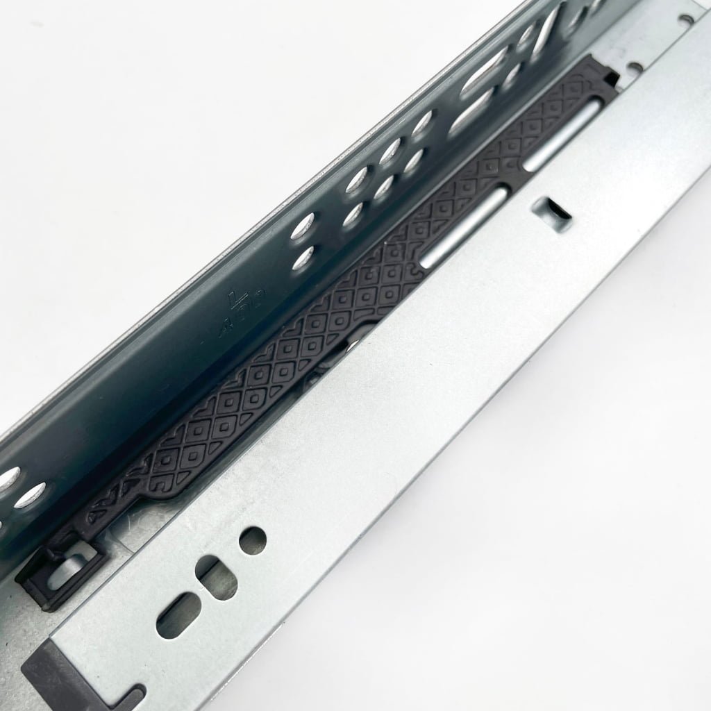 3-fold under mount soft closing drawer slide（with 1D handle）