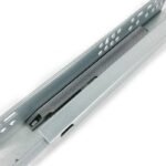 2-fold under mount soft closing drawer slide (with 1D handle)