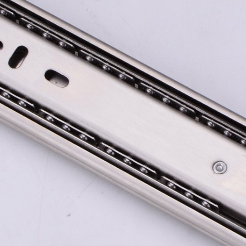 Stainless steel 43mm width ball bearing drawer slide