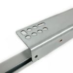 2-fold under mount push-open drawer slide(with 1D handle)