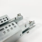 2-fold under mount push-open drawer slide(with latch)