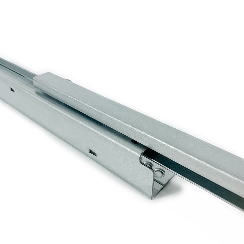 2-fold under mount soft closing drawer slide (with 1D handle)