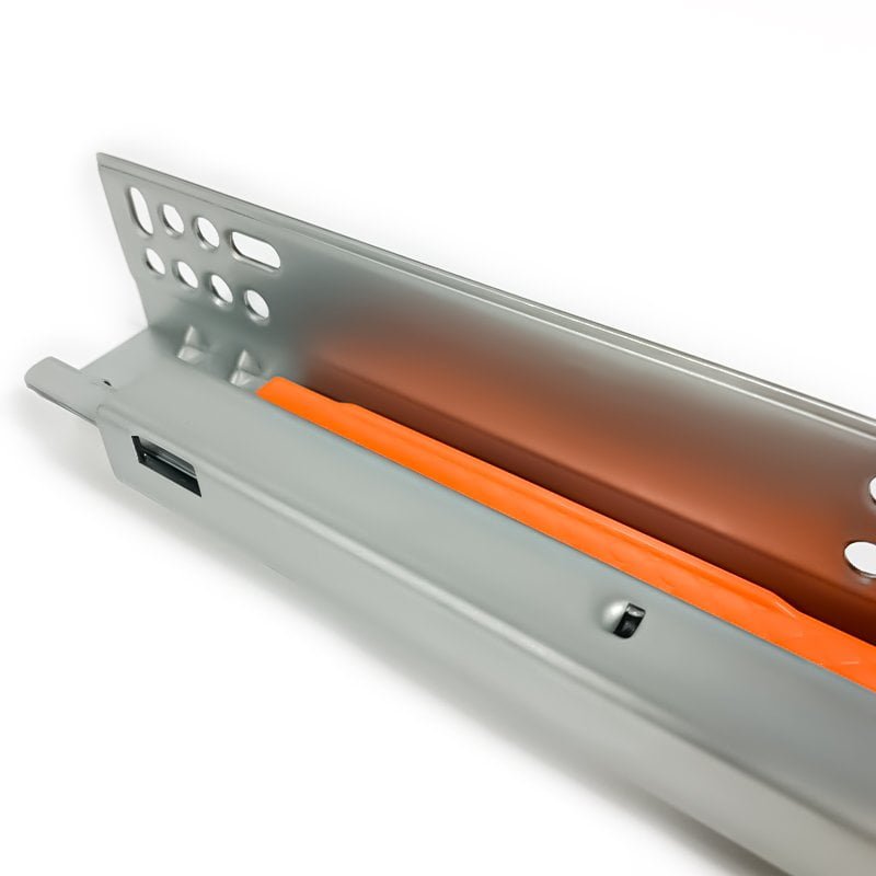 2-fold under mount push-open drawer slide(with 1D handle)