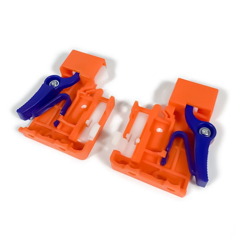 2-fold under mount push-open drawer slide(with 1D handle)