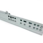 2-fold under mount soft closing drawer slide (with 1D handle)