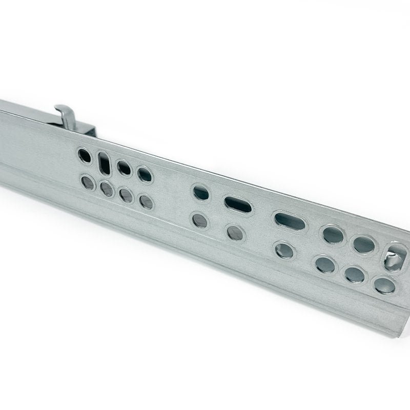 2-fold under mount soft closing drawer slide (with 1D handle)