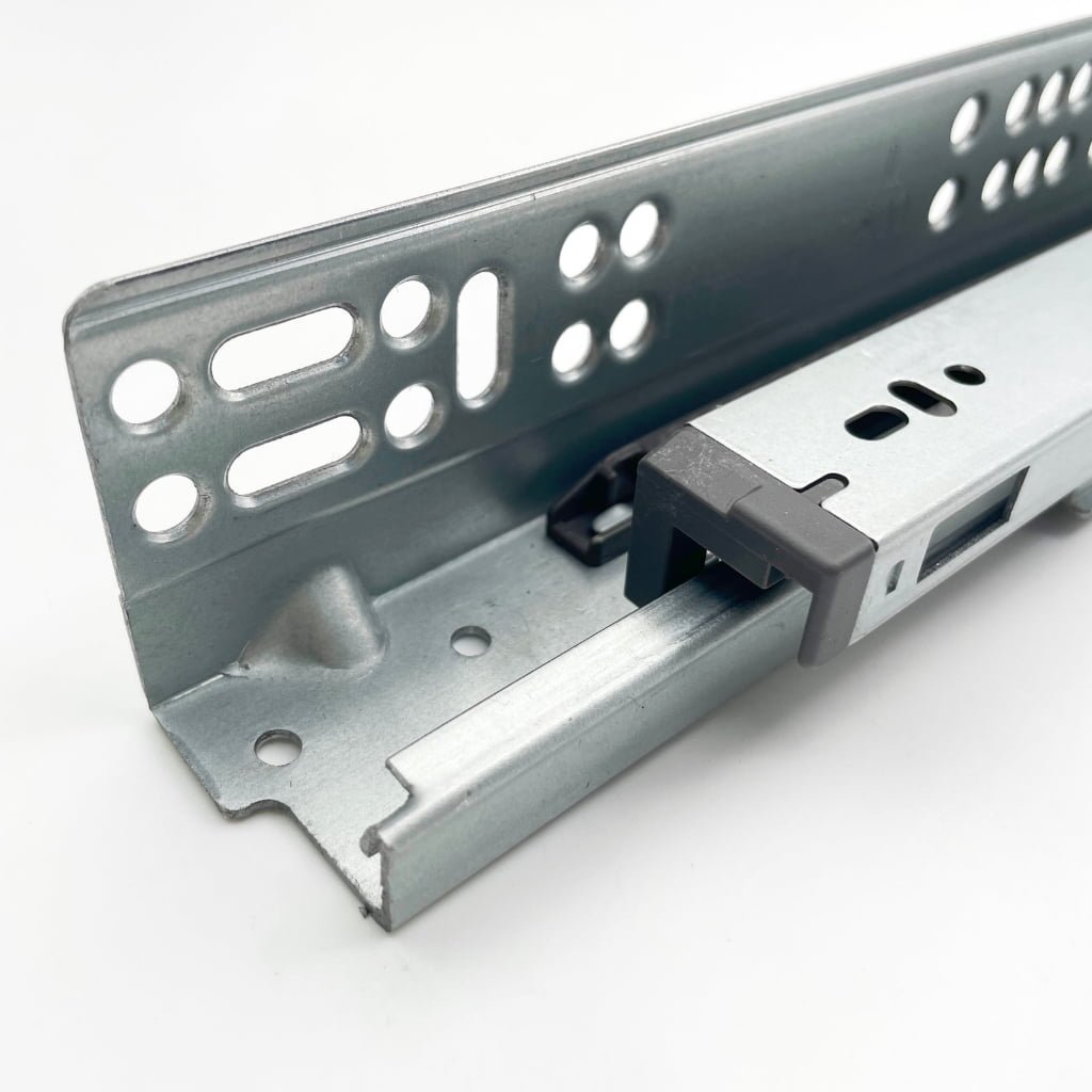 3-fold under mount soft closing drawer slide（with 1D handle）