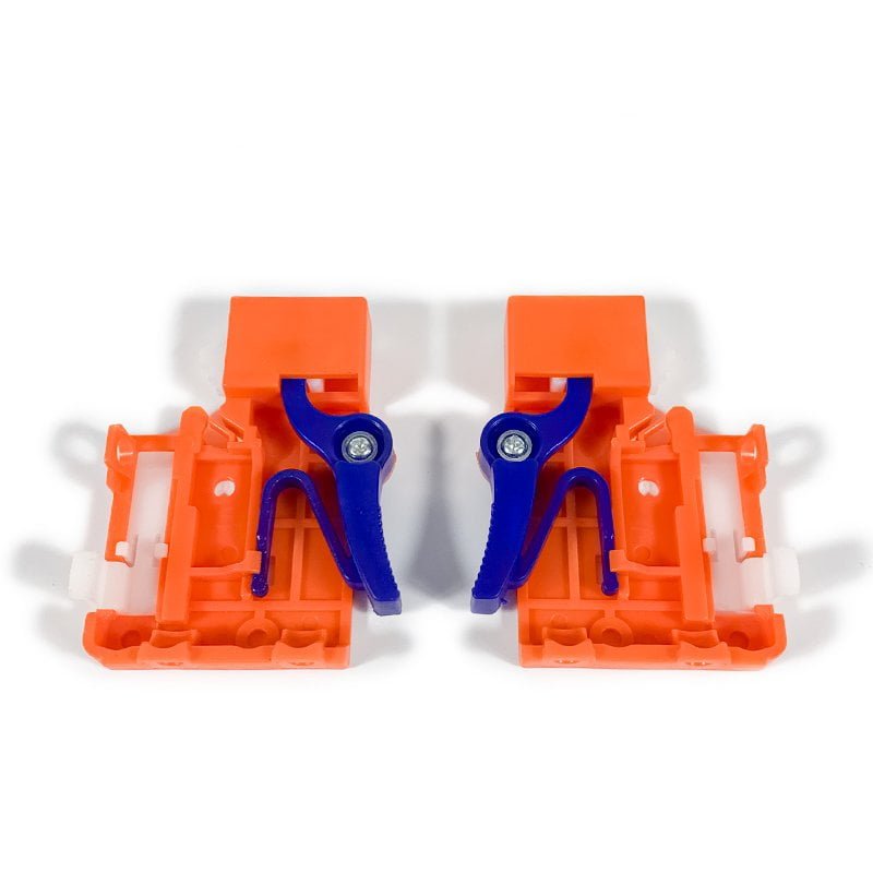 2-fold under mount soft closing drawer slide (with 1D handle)