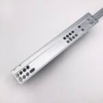 2-fold under mount soft closing drawer slide（with latch）