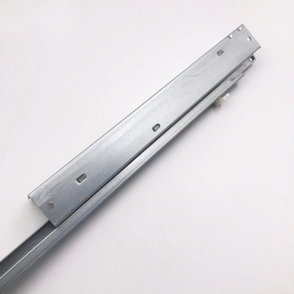 2-fold under mount soft closing drawer slide（with latch）