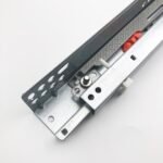 2-fold under mount soft closing drawer slide（with latch）
