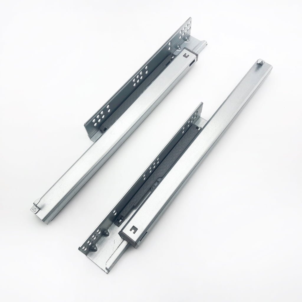 3-fold under mount soft closing drawer slide（with 3D handle）