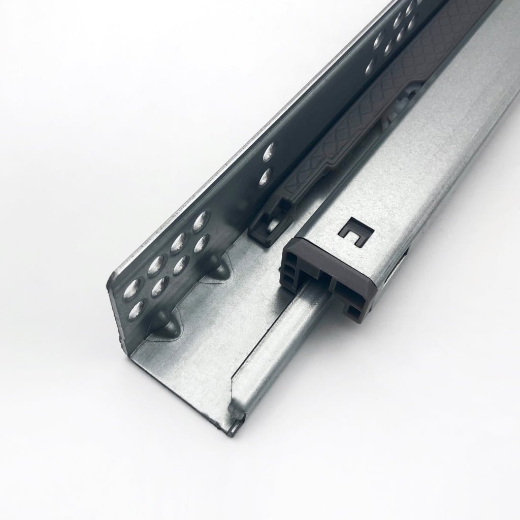 3-fold under mount soft closing drawer slide（with 3D handle）