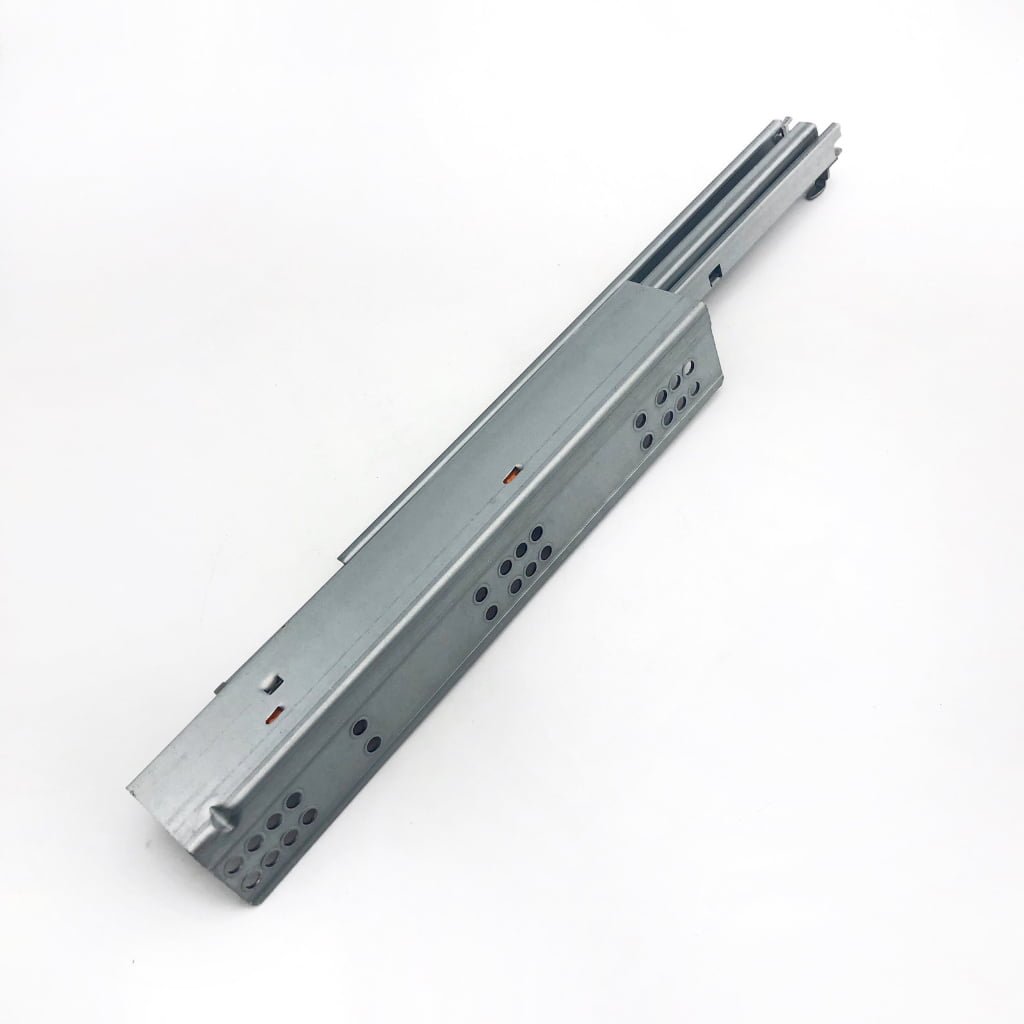 3-fold under mount push open drawer slide（with 3D handle）