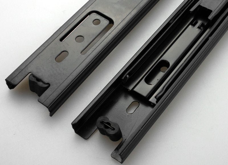 Iron 35mm width ball bearing drawer slide