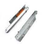 3-fold under mount push-open drawer slide（with latch）