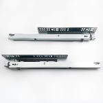 3-fold under mount soft closing drawer slide（with latch）