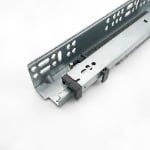 3-fold under mount soft closing drawer slide（with latch）