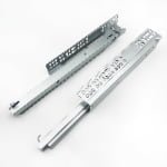 3-fold under mount push open drawer slide（with 1D handle）