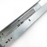 3-fold under mount push open drawer slide（with 1D handle）