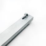 3-fold under mount push open drawer slide（with 1D handle）