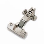 Wholesale Iron Normal Two way Hinge With Euro-Screw 2-Hole Base