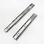 Stainless steel 45mm width push open drawer slide