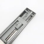 Stainless steel 45mm width push open drawer slide
