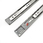Stainless steel 45mm width push open drawer slide