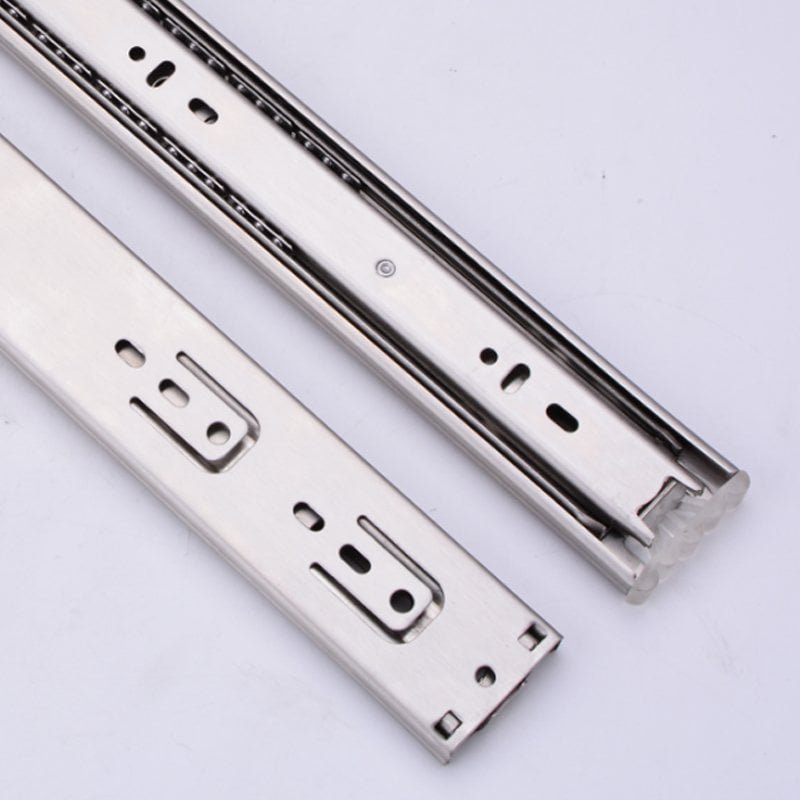 Stainless steel 43mm width ball bearing drawer slide