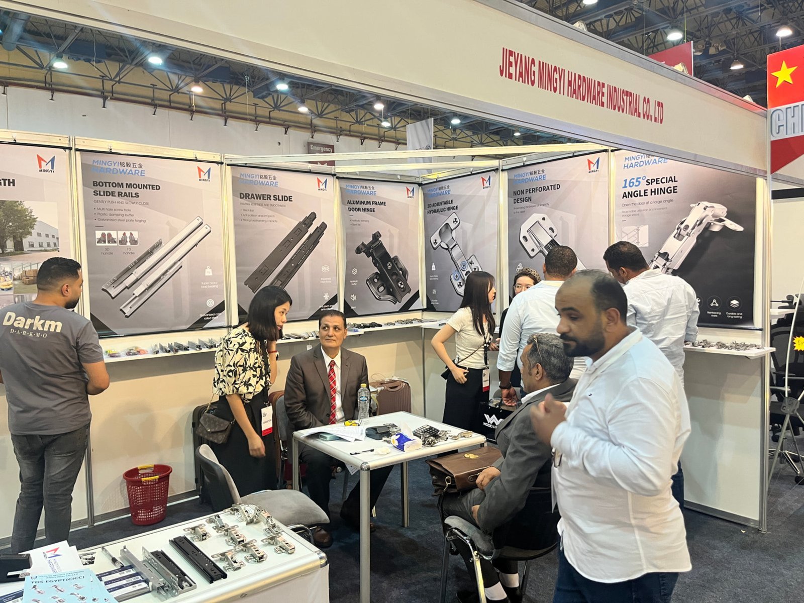 Mingyi team attending exhibitions in Egypt