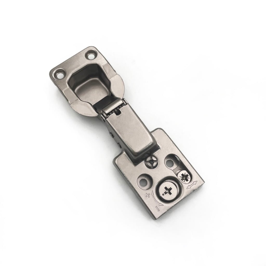 Minimalist 3D Adjustable X-hinge, Seamless Cabinet Look
