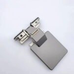Invisible cabinet hardware solution for sleek modern interior cabinet designs