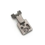 Ultra-thin shallow cup hinge 7.5mm drilling depth for slim furniture panels