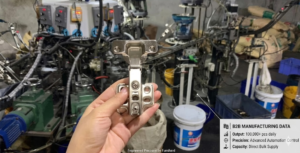 Authentic automated hinge factory workshop direct from Jieyang, China