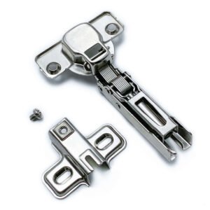 Bulk iron hydraulic slide-in hinge with 2-hole base for furniture wholesale