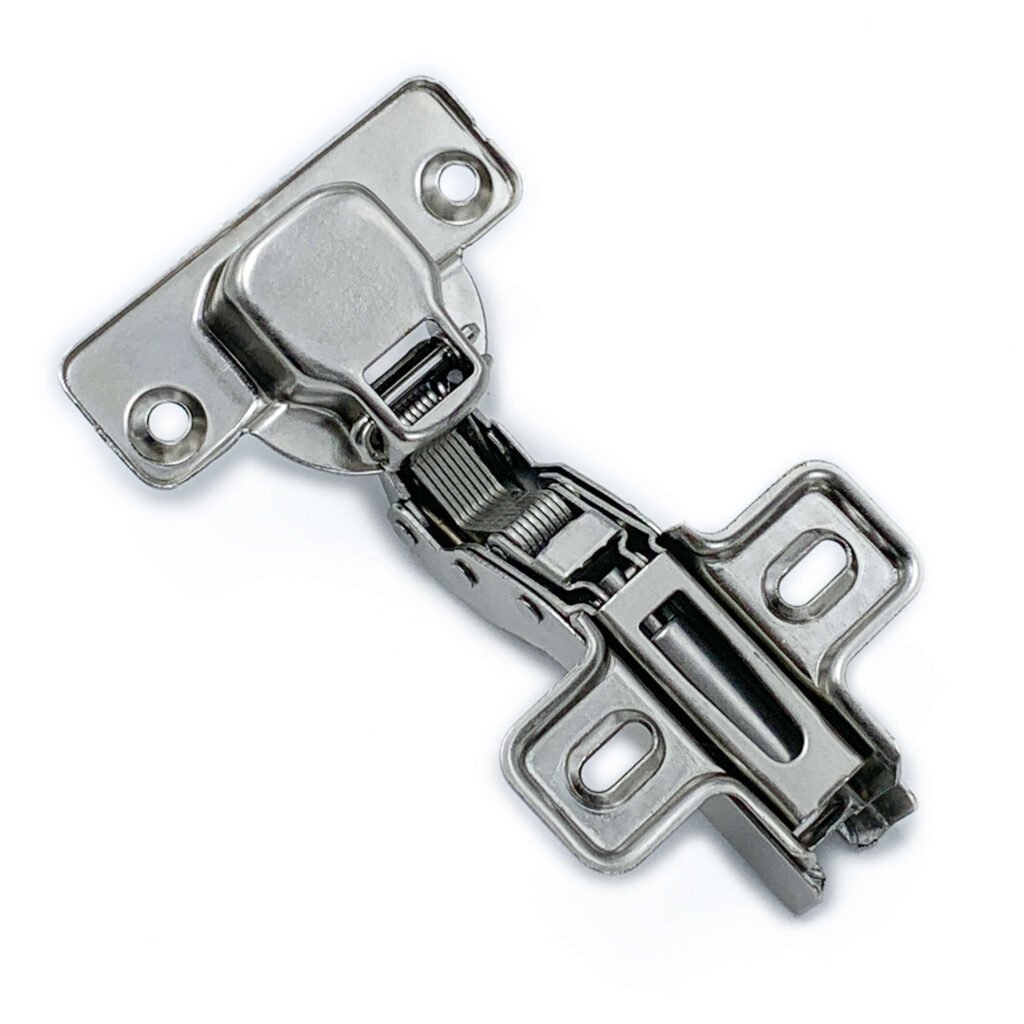 Dobradiça hidráulica de ferro slide-in com base de 2 furos para atacado