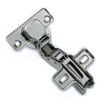 Dobradiça hidráulica de ferro slide-in com base de 2 furos para atacado
