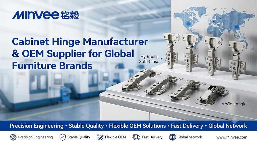 Cabinet Hinge Manufacturer & OEM Supplier for Global Furniture Brands