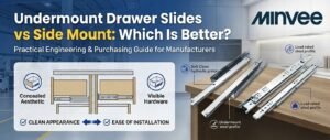 Undermount Drawer Slides vs Side Mount