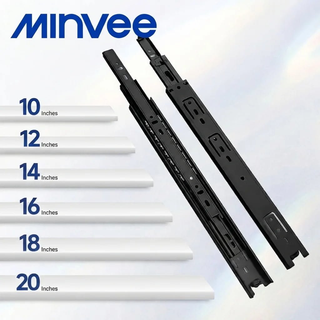 Wholesale 45mm Width Furniture Hardware Drawer Slides