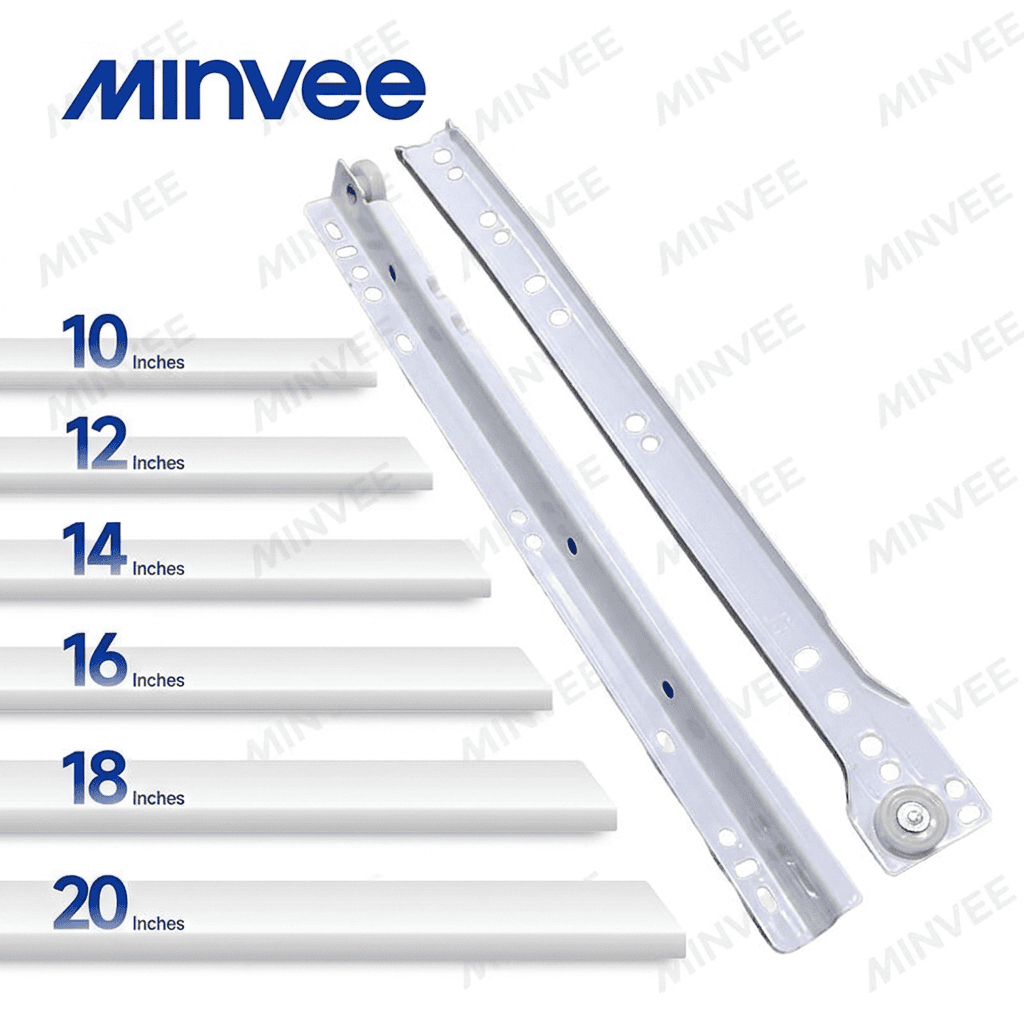 Wholesale Single Extension Roller Drawer Runners