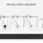 Bulk Furniture Kitchen Cabinet Door Gas Spring Support up and Down Door Hydraulic Gas Spring