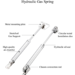 Bulk Furniture Kitchen Cabinet Door Gas Spring Support up and Down Door Hydraulic Gas Spring