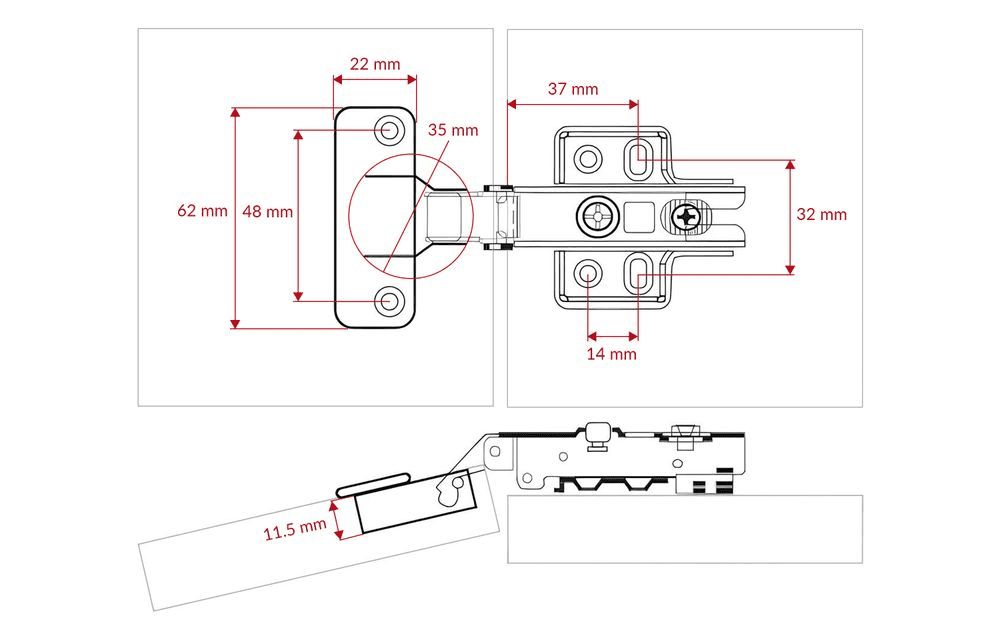 Key-Cabinet-Hinge-Cup-Dimensions-to-Check-Before-Replacement