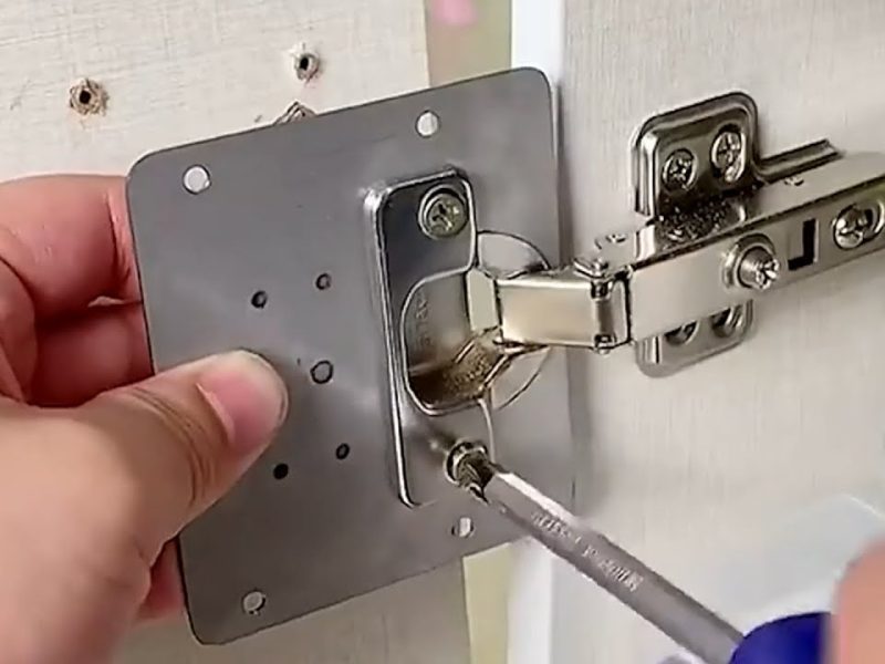 How to Replace Broken Cabinet Hinges: